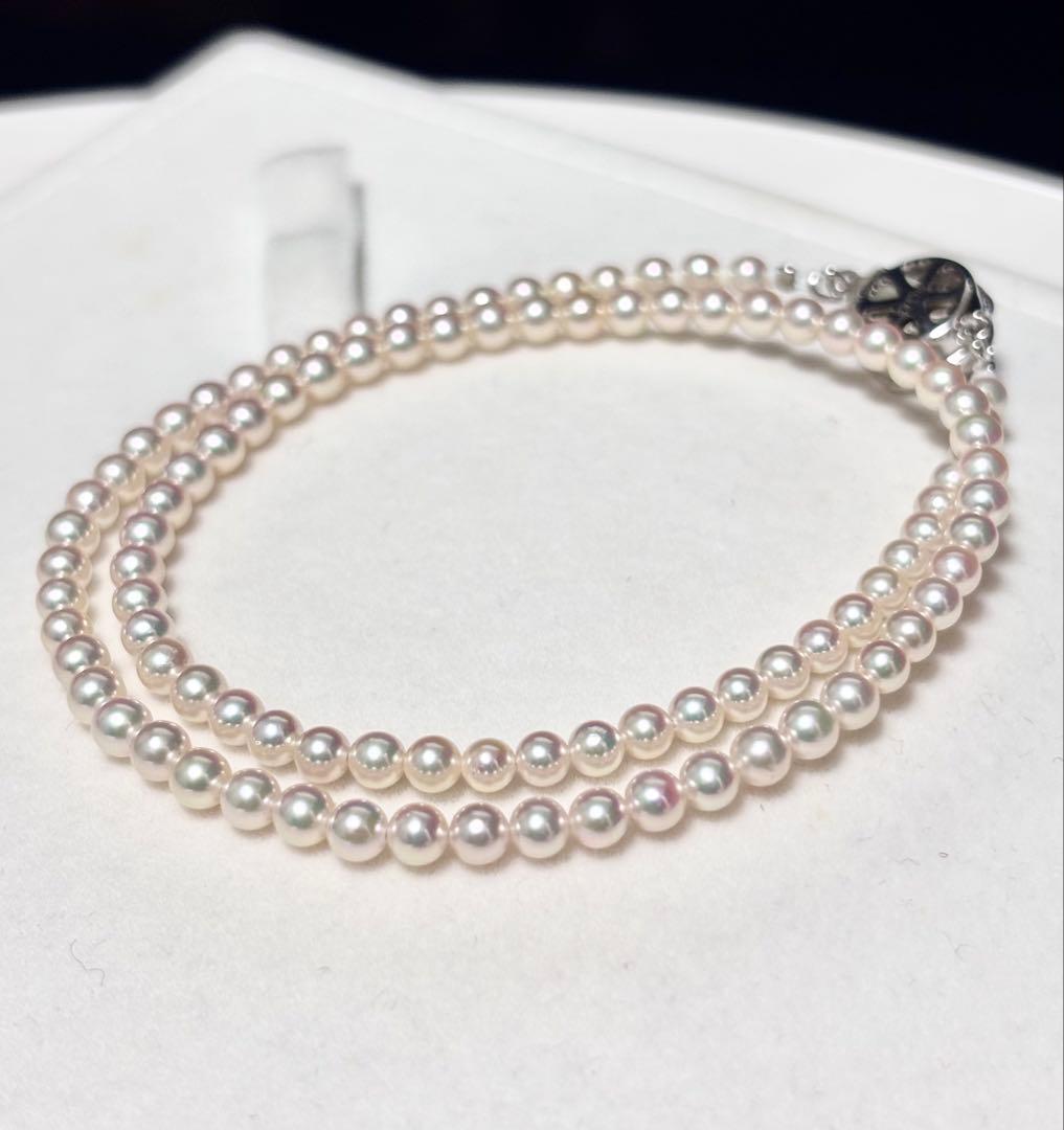 専用ページ！②照り最強！オーロラ彩凛レベル！3.5-4.0mm アコヤ真珠