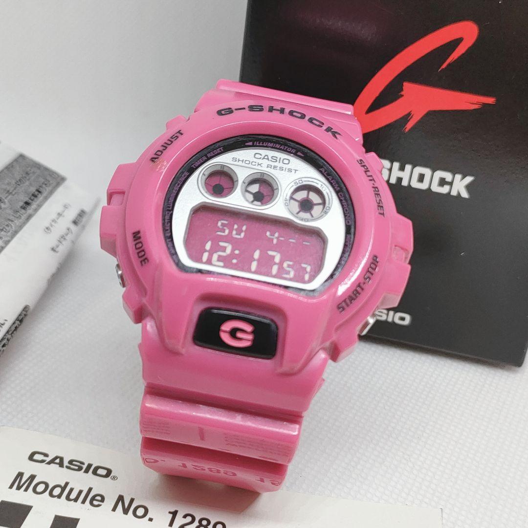 【希少】G-SHOCK　クレイジーカラー DW-6900RCSピンク復刻　箱付き