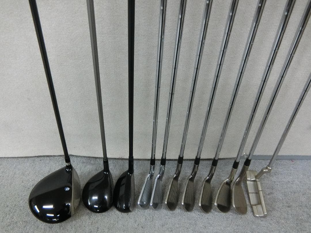 b675 初心者歓迎 ミズノ 等メンズゴルフクラブ１１本セット