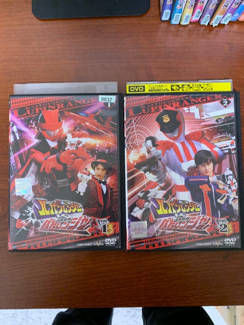 レンタルアップ 快盗戦隊ルパンレンジャーVS警察戦隊パトレンジャー DVD全巻