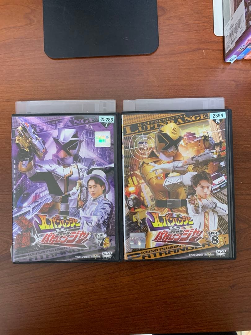 レンタルアップ 快盗戦隊ルパンレンジャーVS警察戦隊パトレンジャー DVD全巻