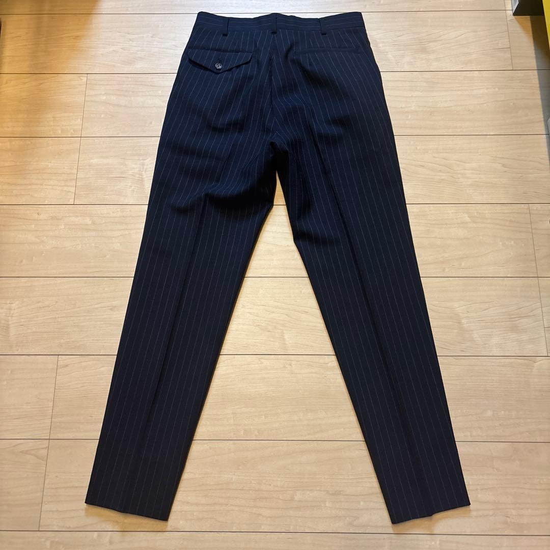 濃紺ストライプスラックス　XS