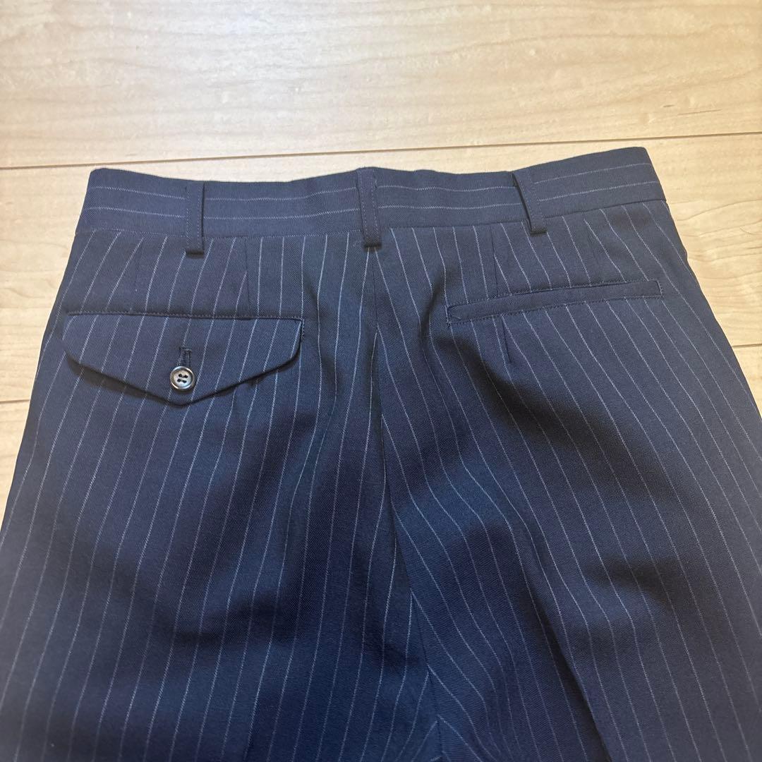 濃紺ストライプスラックス　XS