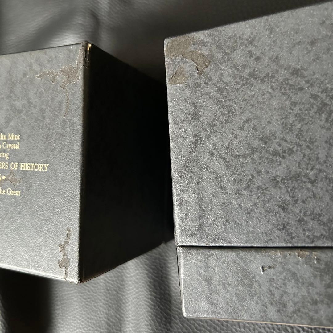 ★フランクリンミント カメオインクリスタル バカラ ペーパーウェイト 10セット