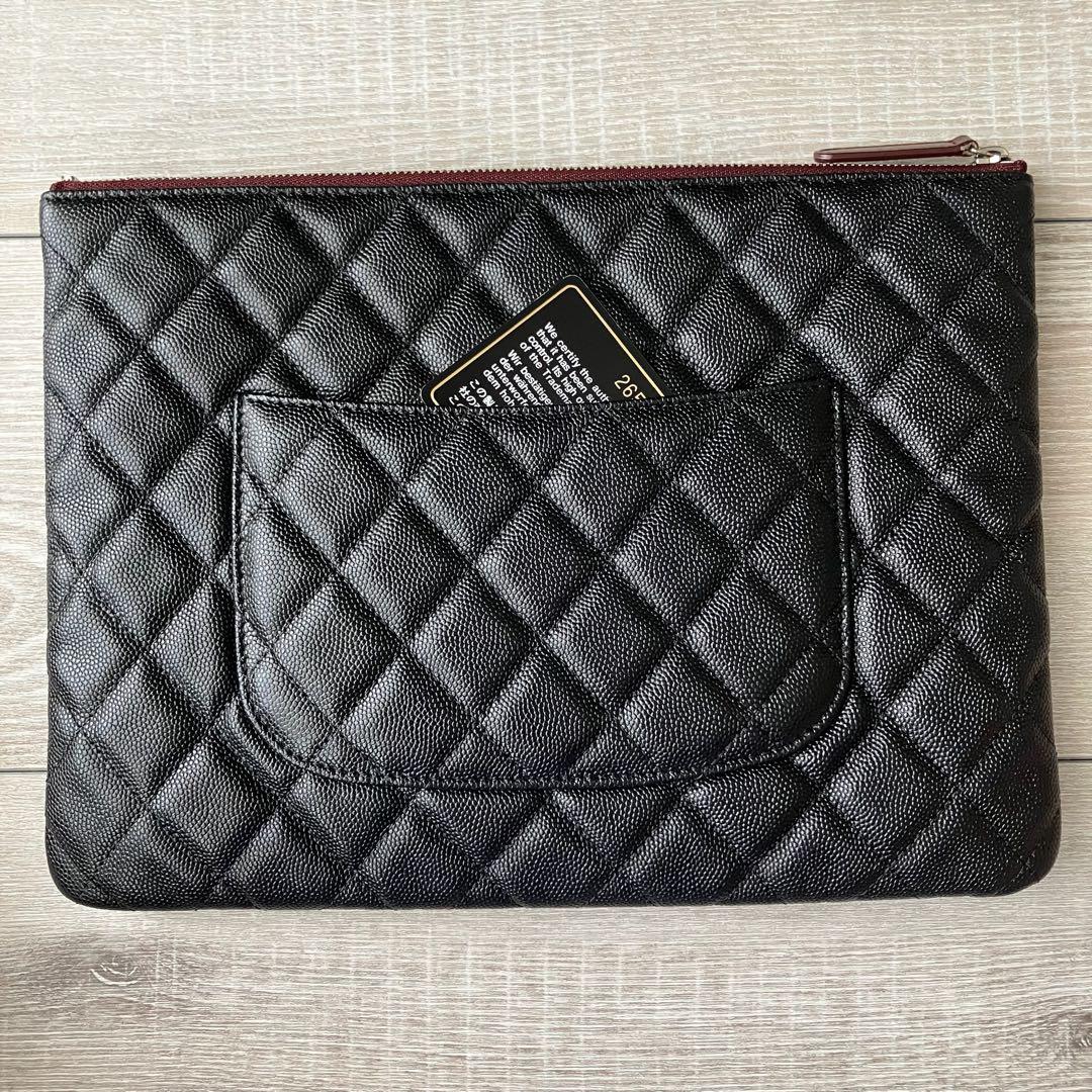 【新品・未使用】CHANEL クラシック ジップ ポーチ クラッチバッグ