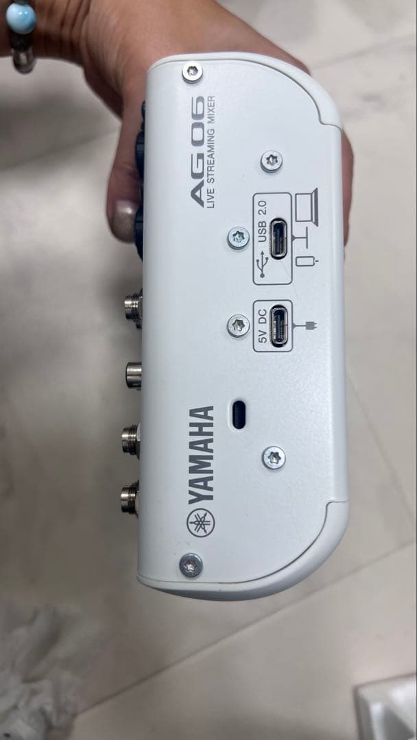 【美品】YAMAHA AG06 オーディオインターフェイス 箱付き