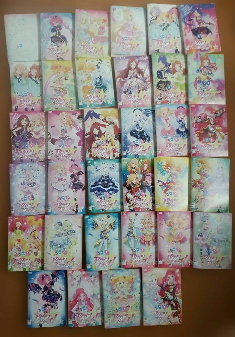 アイカツスターズ 全34巻 　レンタル落ちDVD