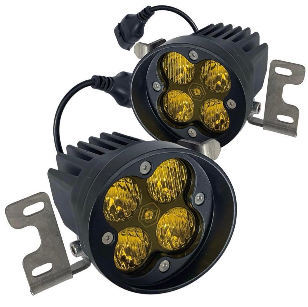 RAV4 LEDフォグランプ イエロー3000K 　ジムニー　調光機付き