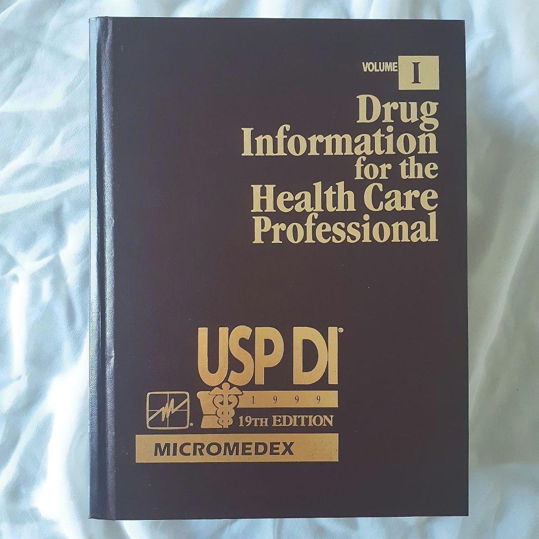 [入手困難]米国薬局方　USPDI　3冊セット