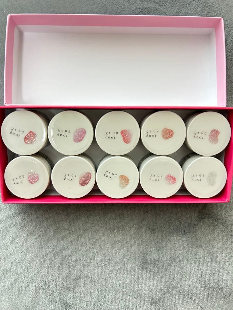 énoi GaLitter&milk magnet 20色セット！