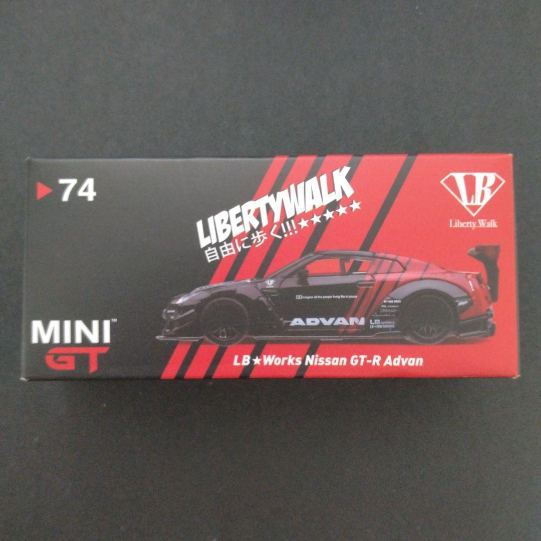 ミニカー miniGT LB Works Nissan GT-R R35 Advan