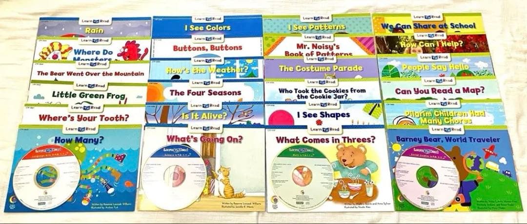 CTP絵本 Learn To Read レベル1-1 本24冊 CD4枚