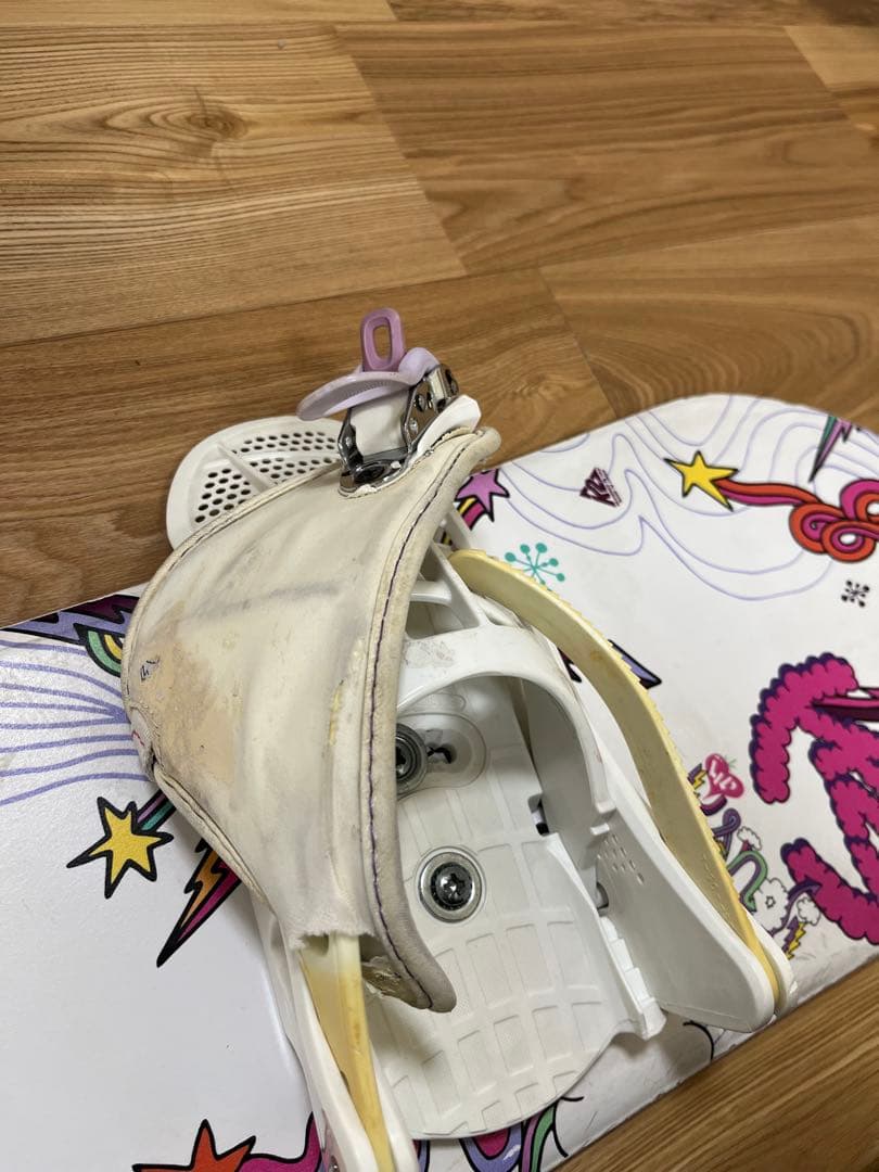 k2 キッズ　スノーボード板　ビンディング　2点セット　ケース付き　90