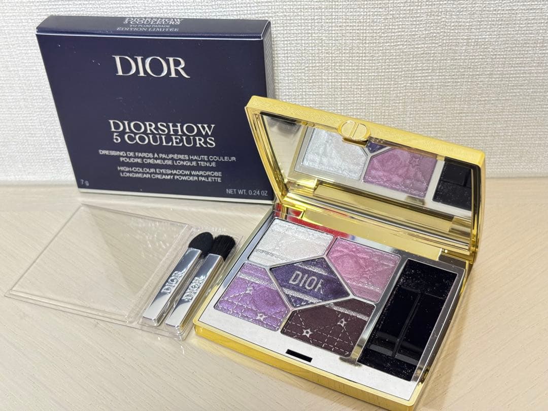 【中古】ディオール　2025 限定　アイシャドウ　912 プラムパレード