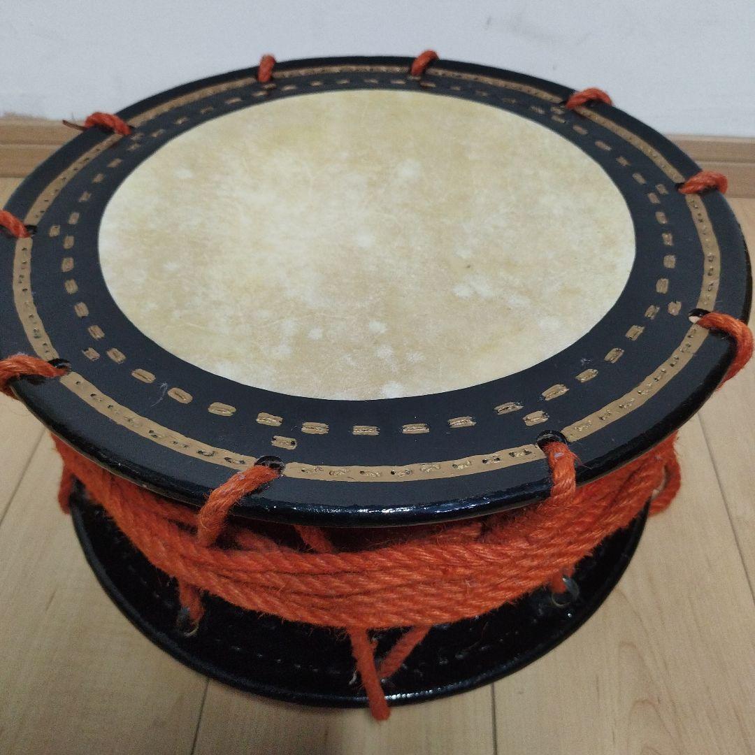 締太鼓　津軽民謡　民謡　御神楽　お囃子　バチ付き