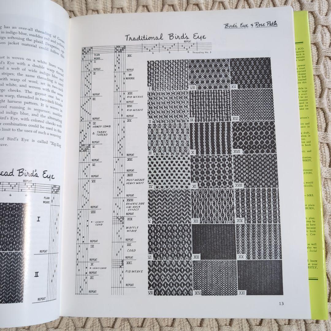 T-3001【中古】希少　A Handweaver's Pattern Book