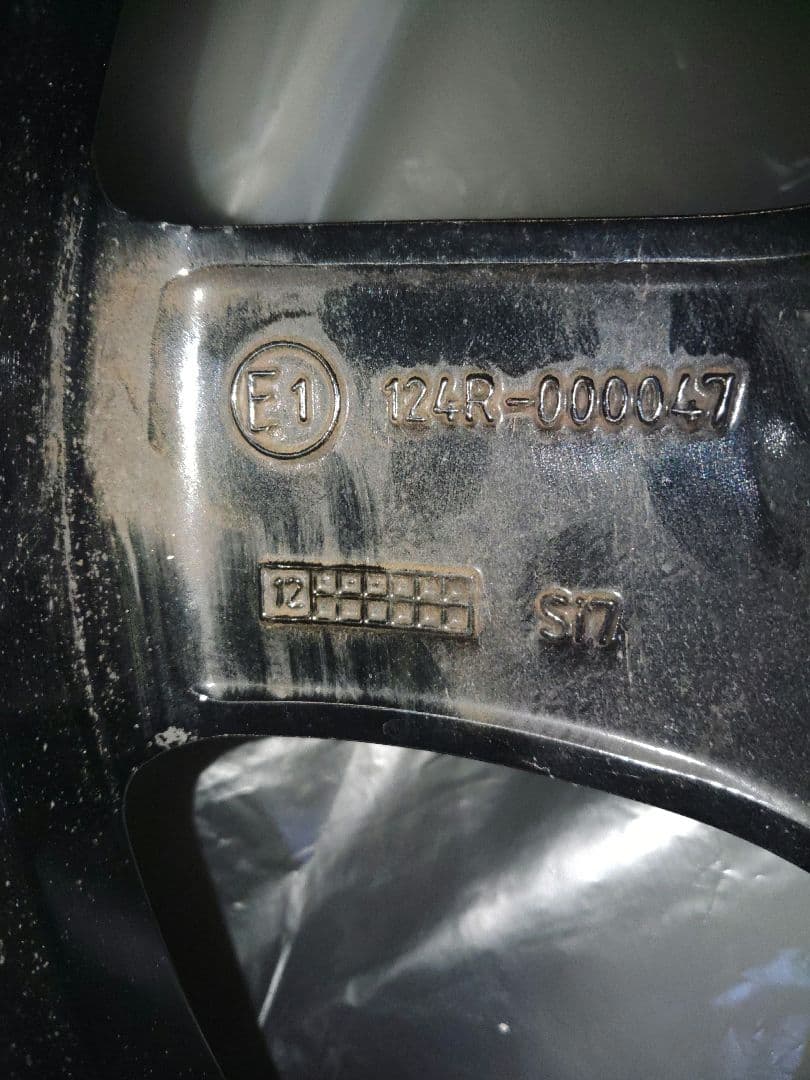 16インチ ホイールセット ブラック シルバー シトロエン DS3 純正