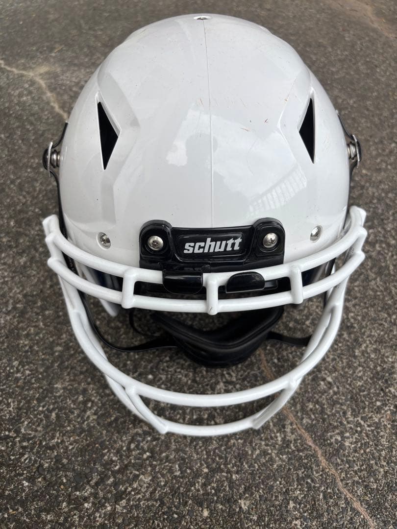 schutt アメリカンフットボールヘルメット ホワイト