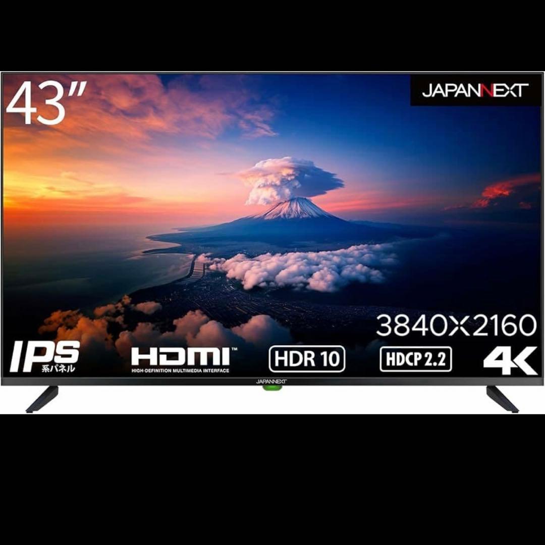 43インチPCモニター JN-VT4300UHDR