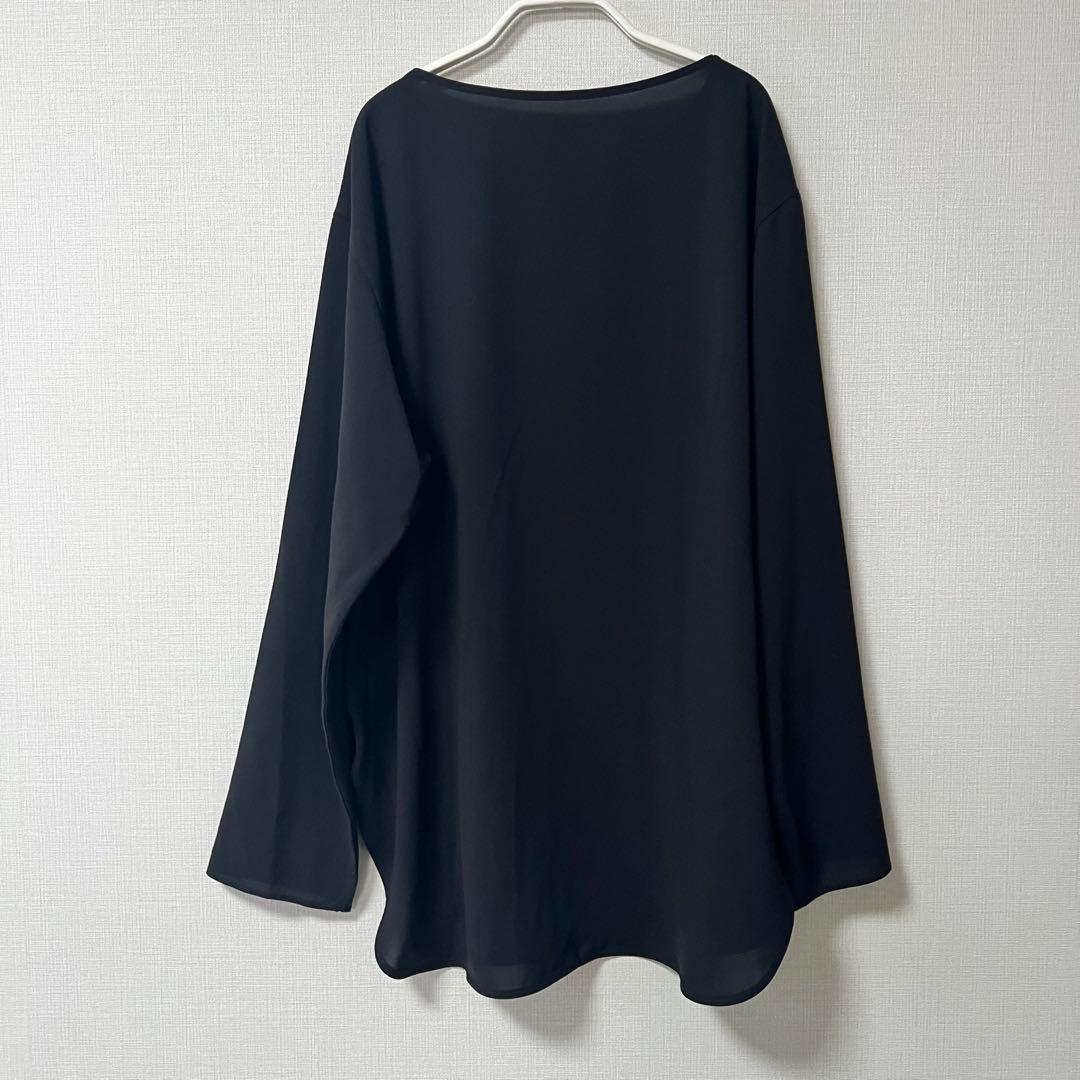 ガリャルダガランテ GALLARDAGALANTE　ラウンドブラウスTee 黒