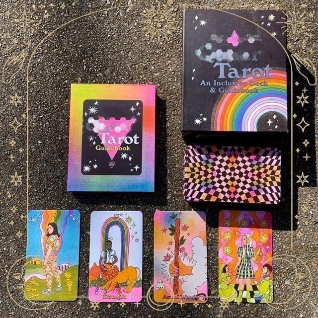 【正規品タロットカード】LGBTQ+の多様性を表現するポップで派手な海外タロット