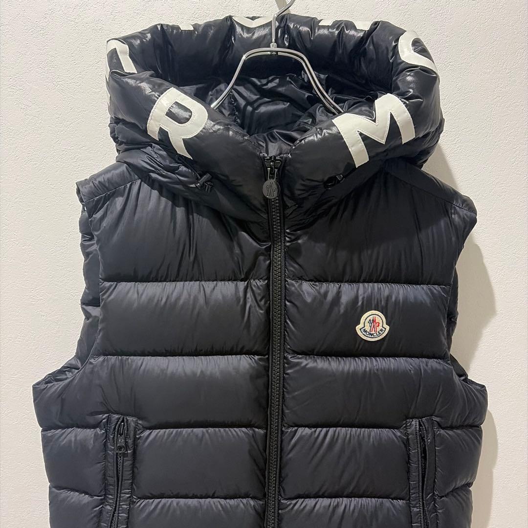 【極美品✨】モンクレール　ダウンベスト　モントレイユ　Lサイズ　黒　国内正規品