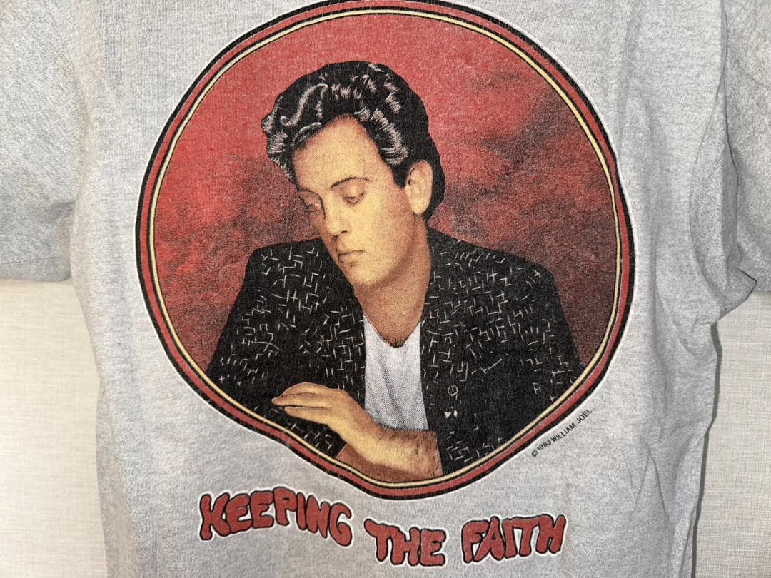 Billy Joel Tシャツ L 80s ビンテージ ピアノマン USED古着