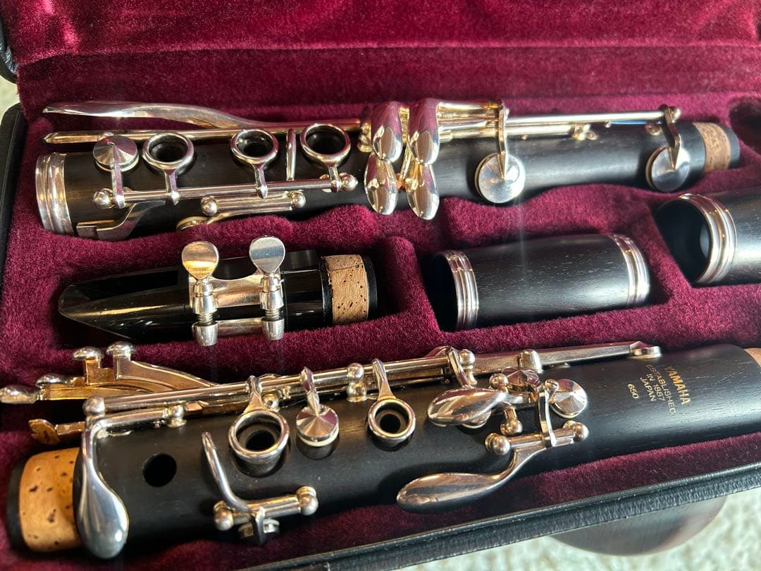 【美品】YAMAHAクラリネット650 ESTABLISHED IN1887