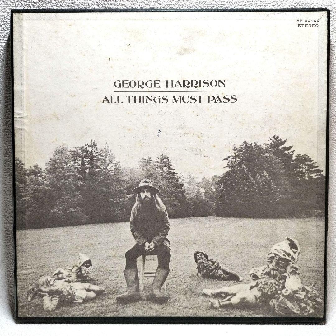 『ＧＥＯＲＧＥ・ＨＡＲＲＩＳＯＮ ／ＡＬＬ・ＴＨＩＮＧＳ・Ｍ…』Ｒｅｄ【ＵＳＥＤ