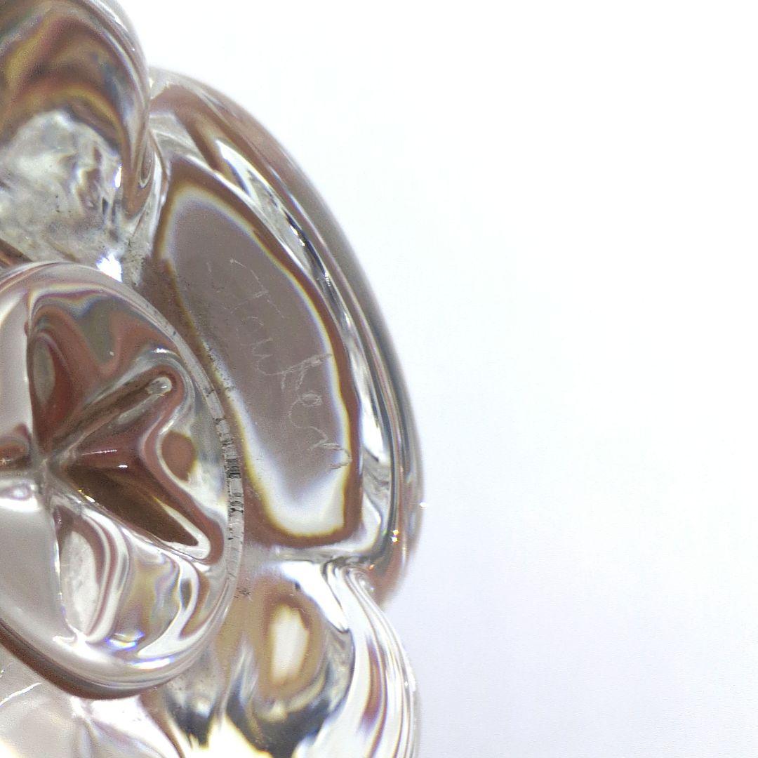 【美品】スチューベン　リンゴ　ガラス　オブジェ　キムタク　クリスタル