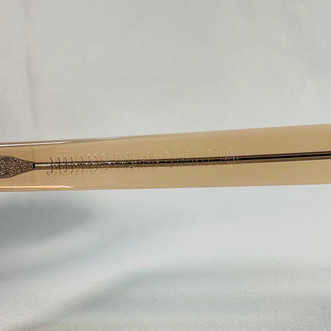 美品 JULIUS TART OPTICAL AR 44-22 シャンパン