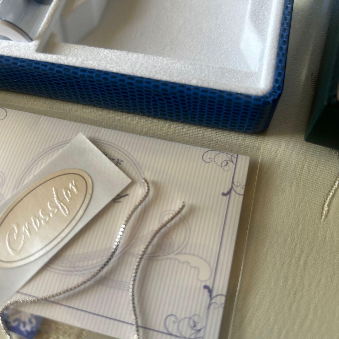 Crossfor ハート型ペンダント ネックレス セット