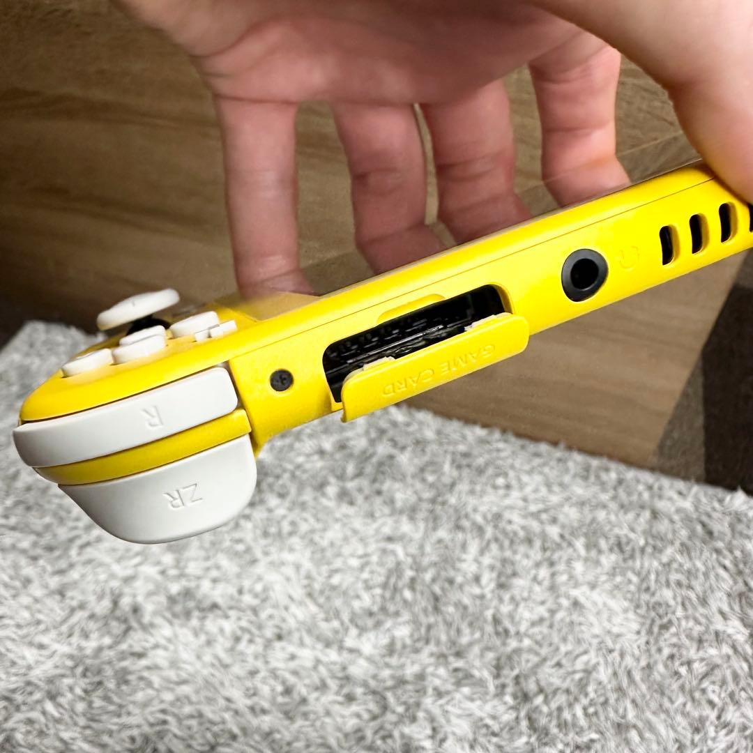 【極美品】Nintendo Switch Lite イエロー　箱　ACアダプタ