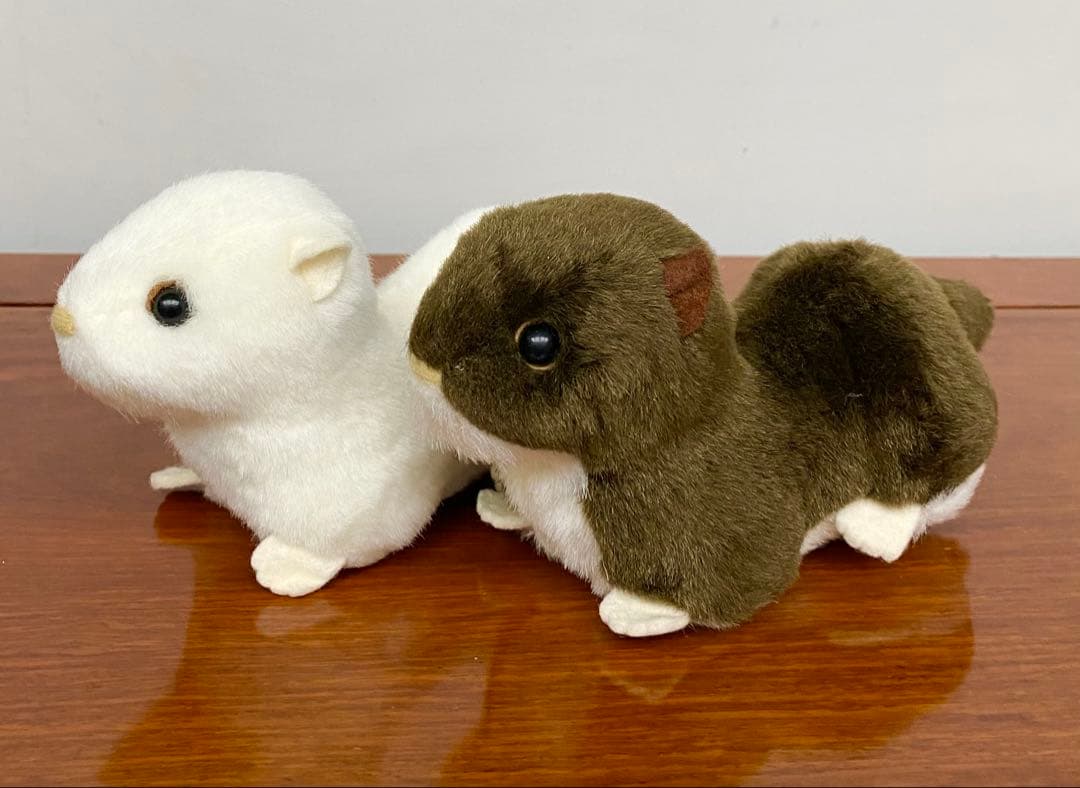 やまね工房　イイズナ　ぬいぐるみ　夏　冬　2点セット タグ付　未使用