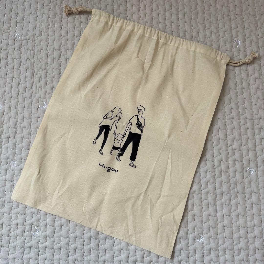 Hugoo ヒップシート 黒 CORDURA素材