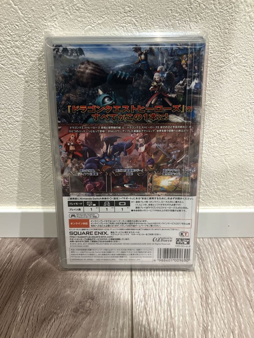 Switch ドラゴンクエストヒーローズ I・II【未開封/初回特典コード付き】