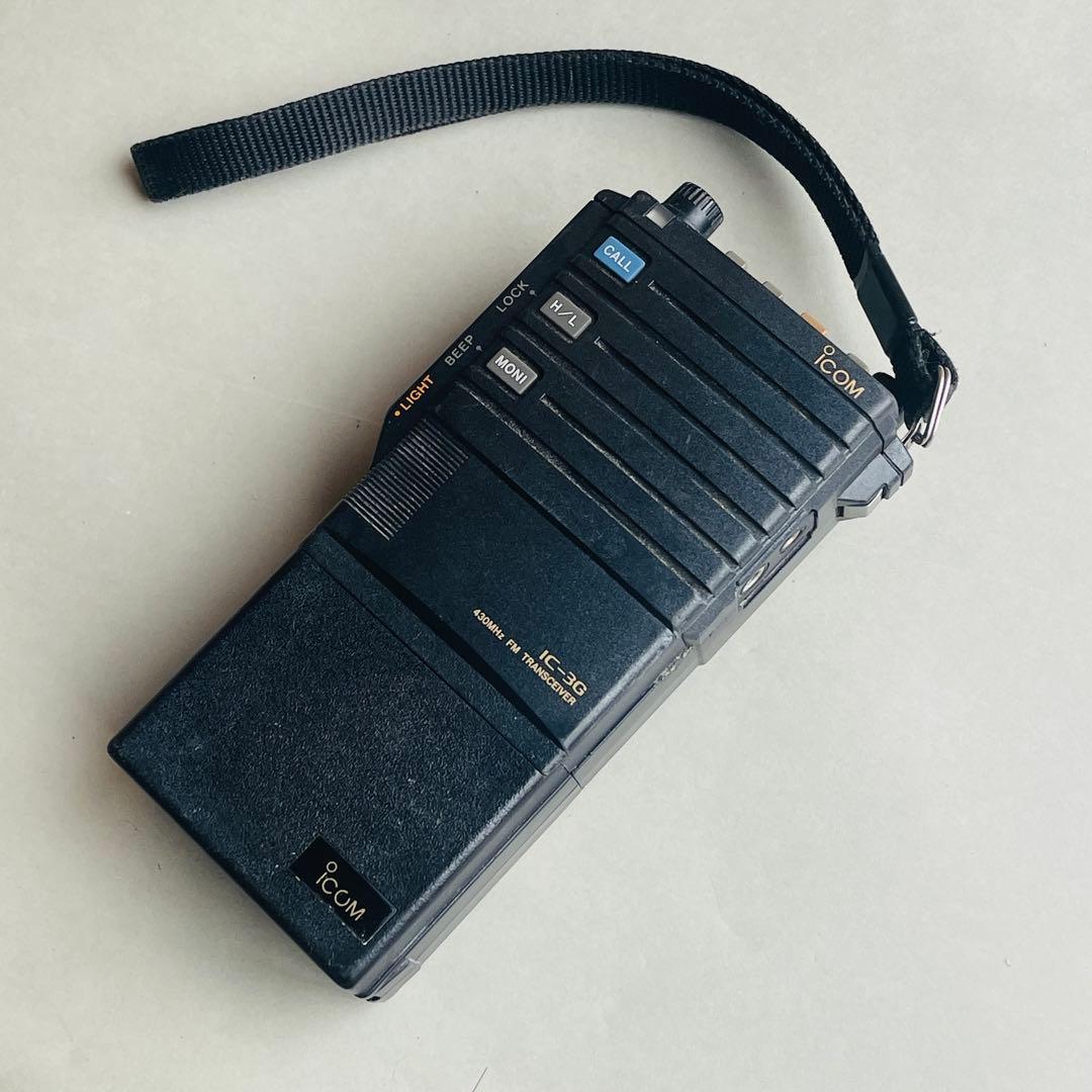Icom IC-3G 430MHz FMトランシーバー 動作品本体のみ