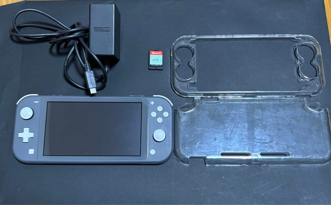 Nintendo Switch Lite グレー 本体＋純正充電コード付き