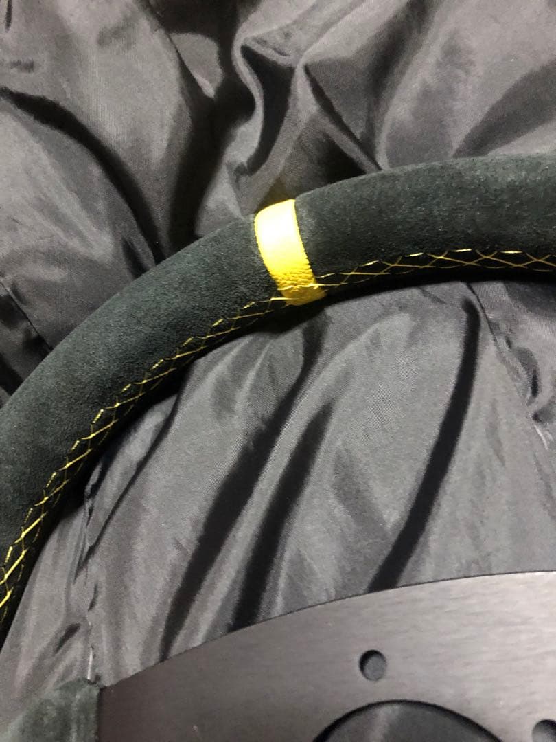 OMP タイガ330 スエード　イエローステッチ