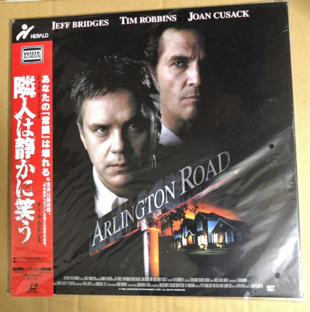 未開封 LD レーザーディスク 隣人は静かに笑う ARLINGTON ROAD