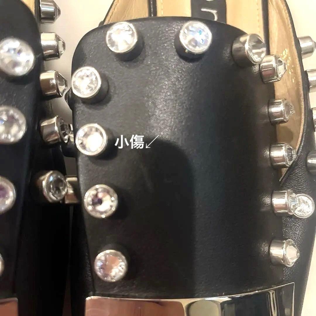 Sergio Rossi ラインストーン付きミュール