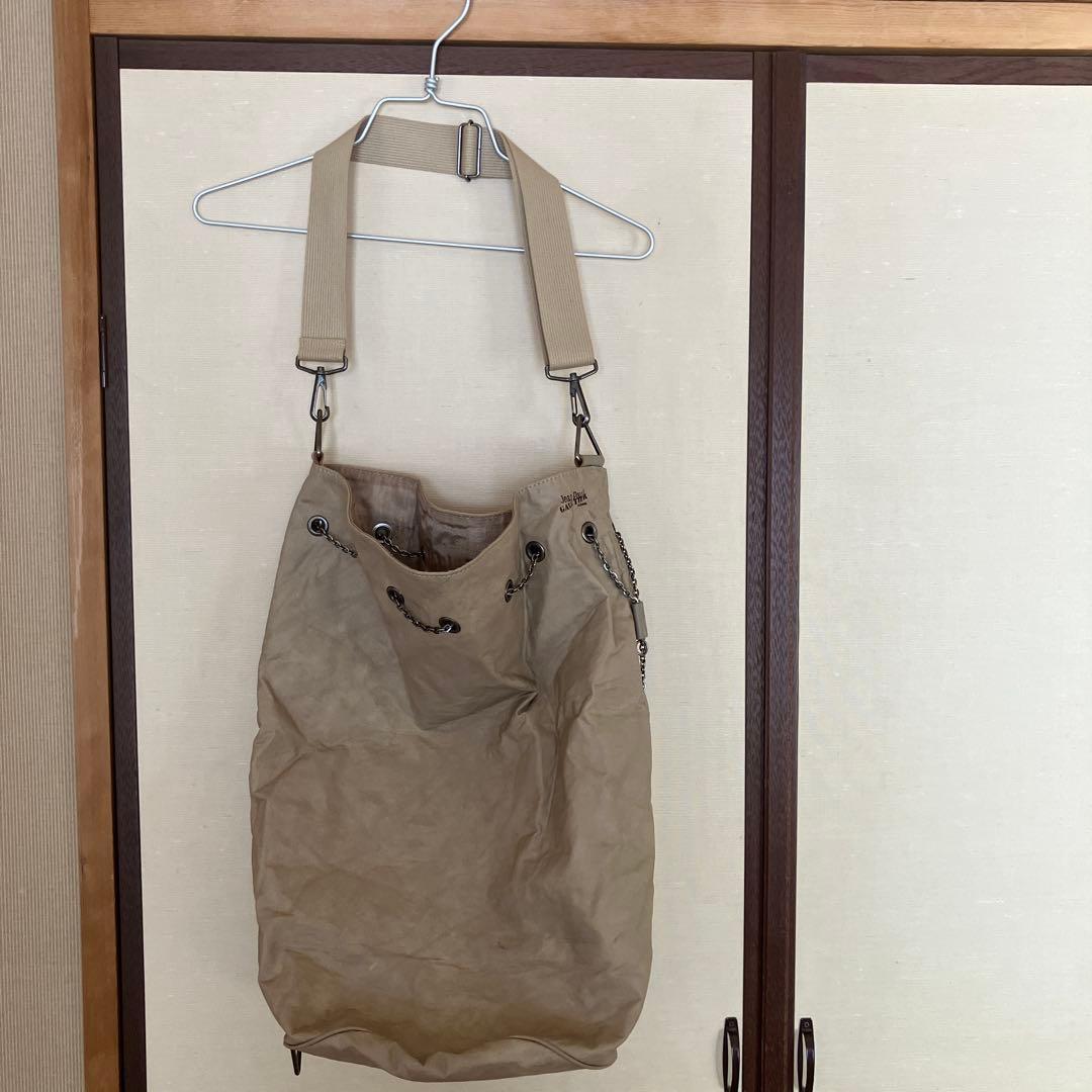 ジャンポールゴルチエ 巾着型 ボクサーバッグ ベージュ