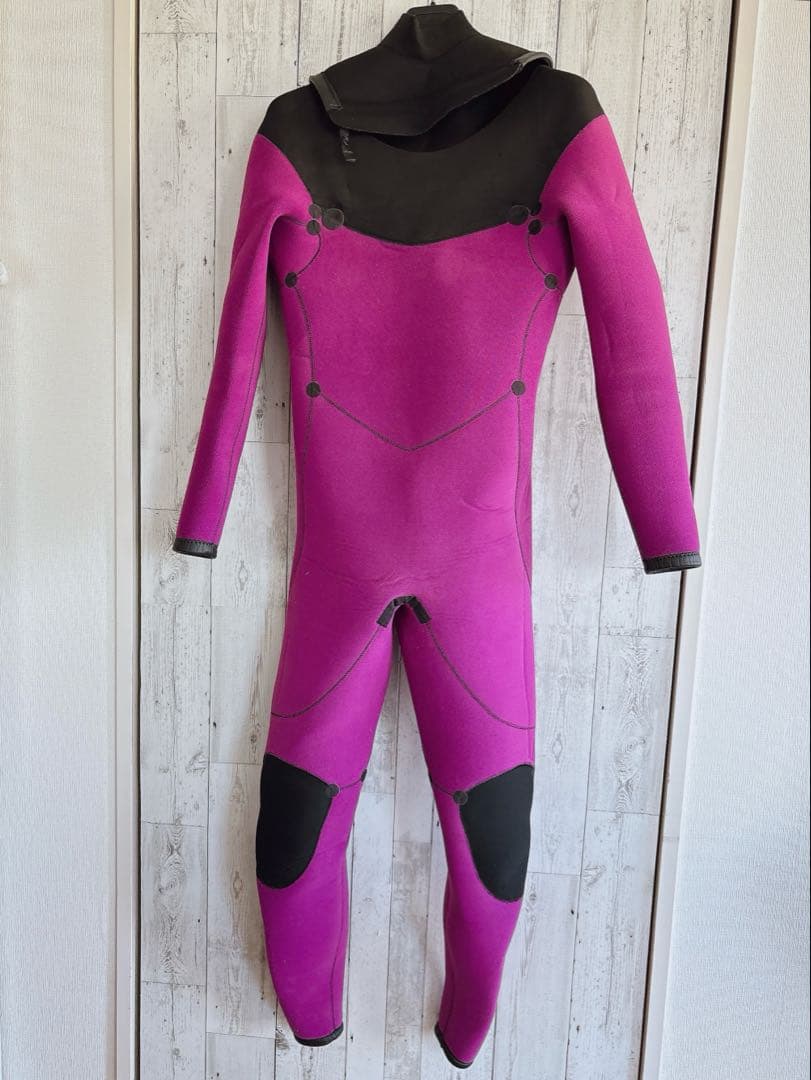 FELLOW セミドライ チェストジップ 5×3mm LB ラバー メンズ 起毛