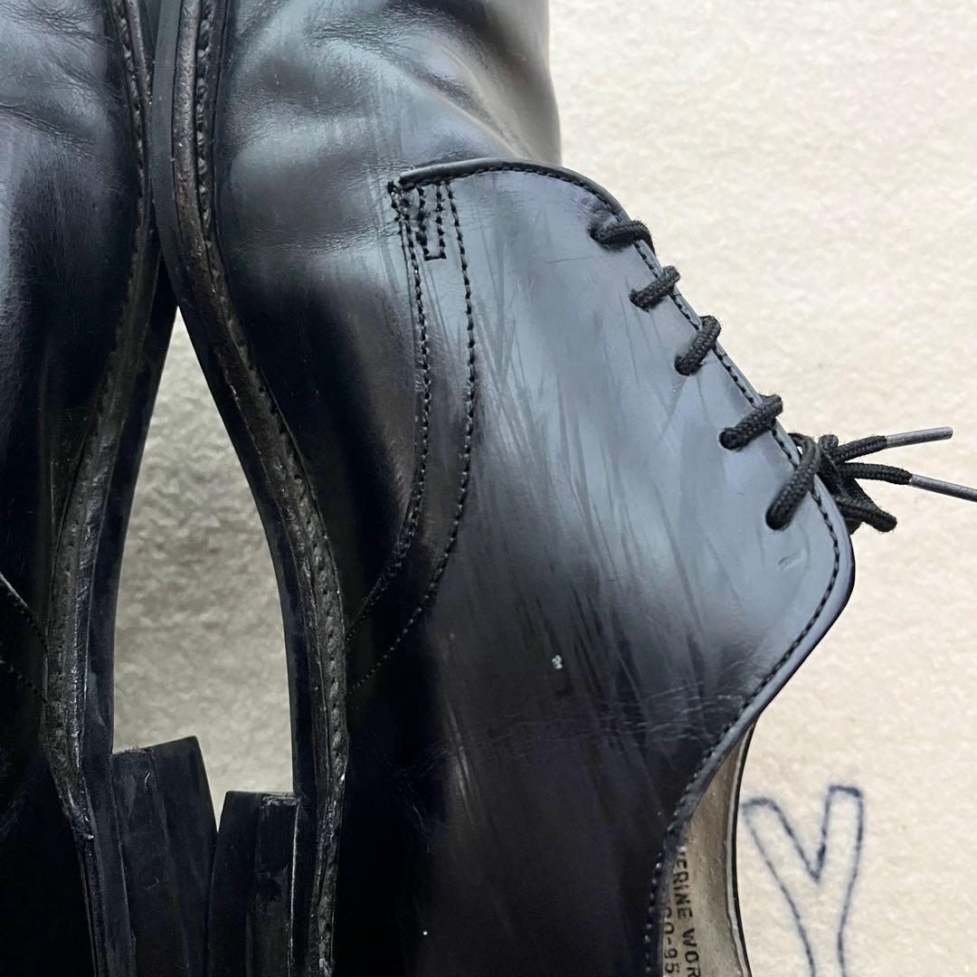 90s usnavy サービスシューズ 海軍 9 1/2R ミリタリー　革靴