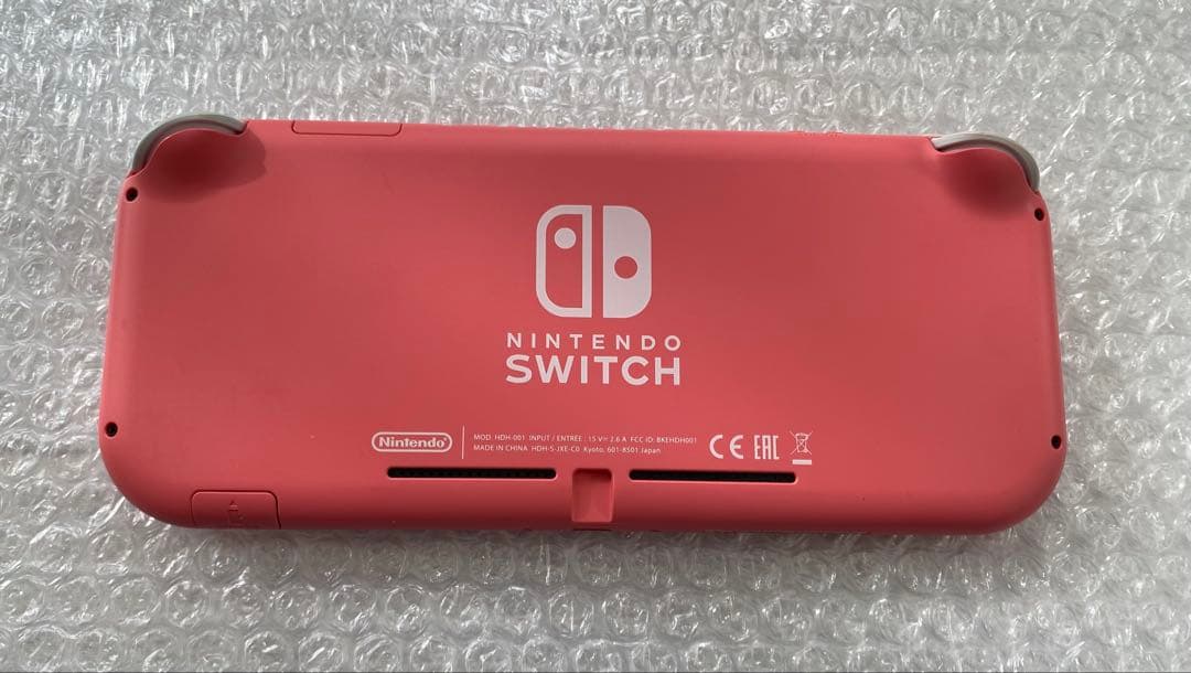 【動作確認済】Nintendo Switch Lite コーラル ピンク