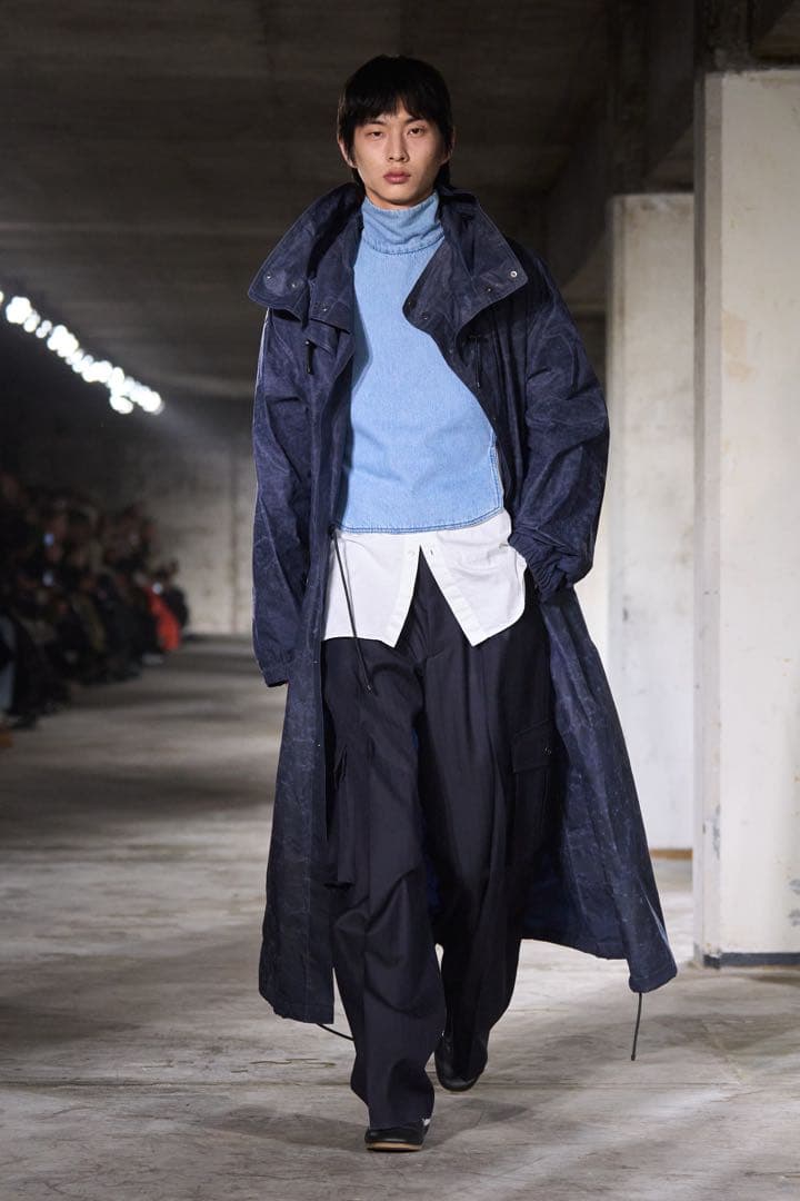 試着のみ　24aw dries van noten モッズコート