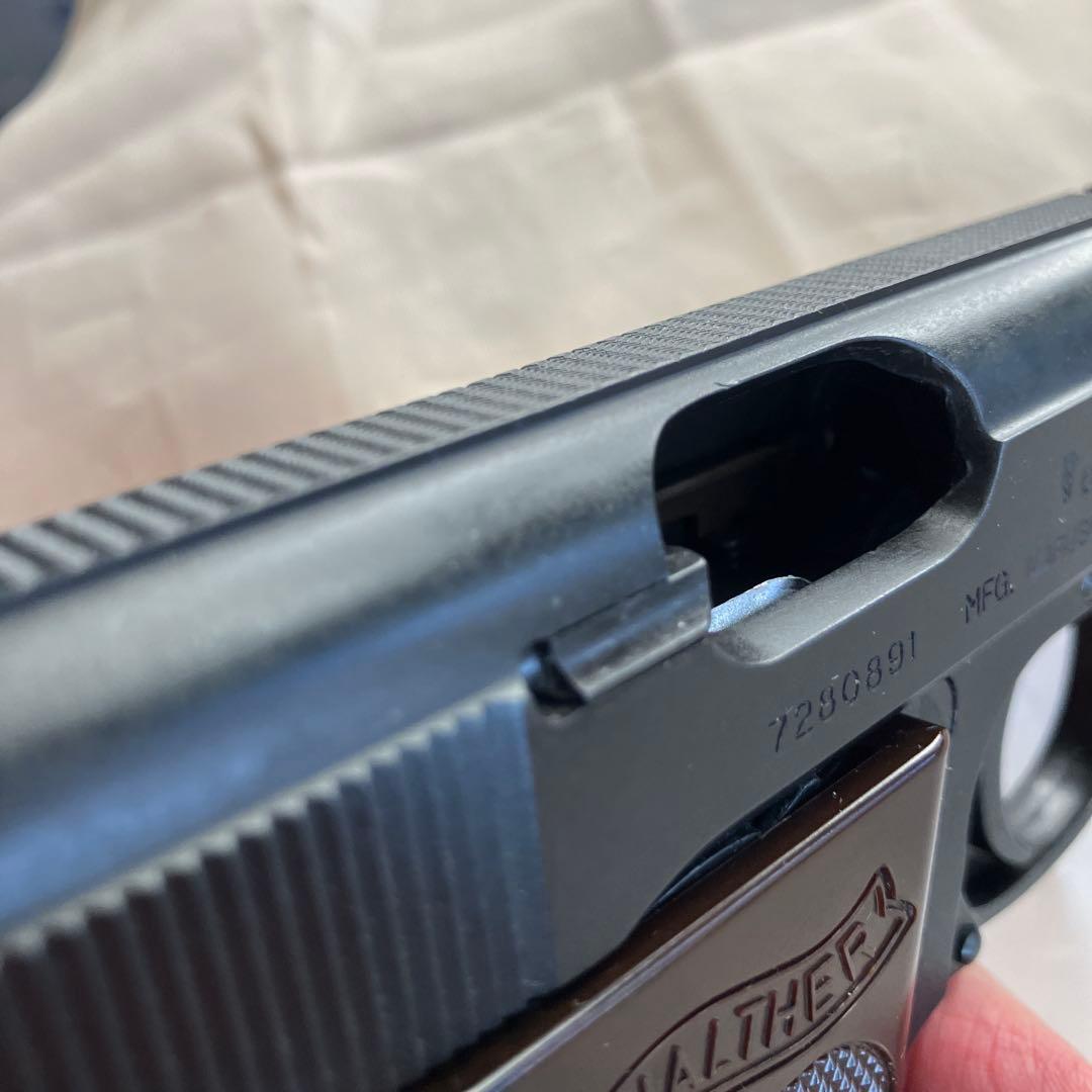 マルシン製ワルサーPPKスペシャルエディションモデルガン(木製グリップ付)