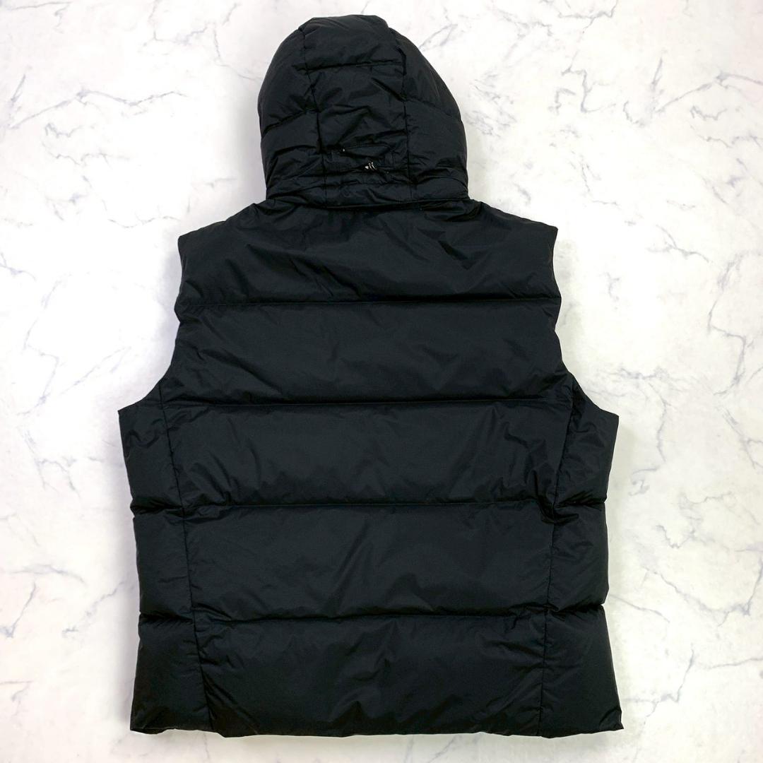 ポロラルフローレン ダウンベスト ビッグポニー 星条旗 ブラック XL　D919