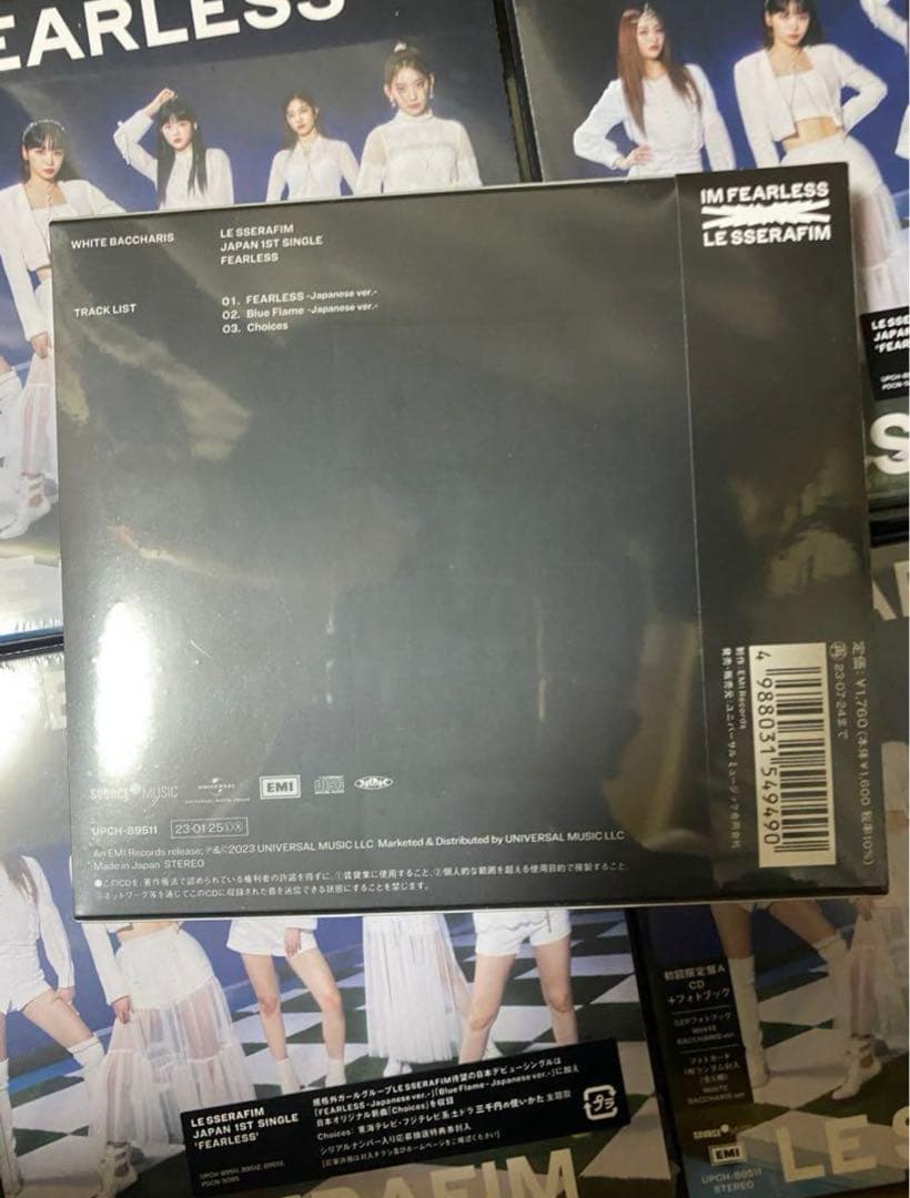 Lesserafim  FEARLESS  初回限定A  新品未開