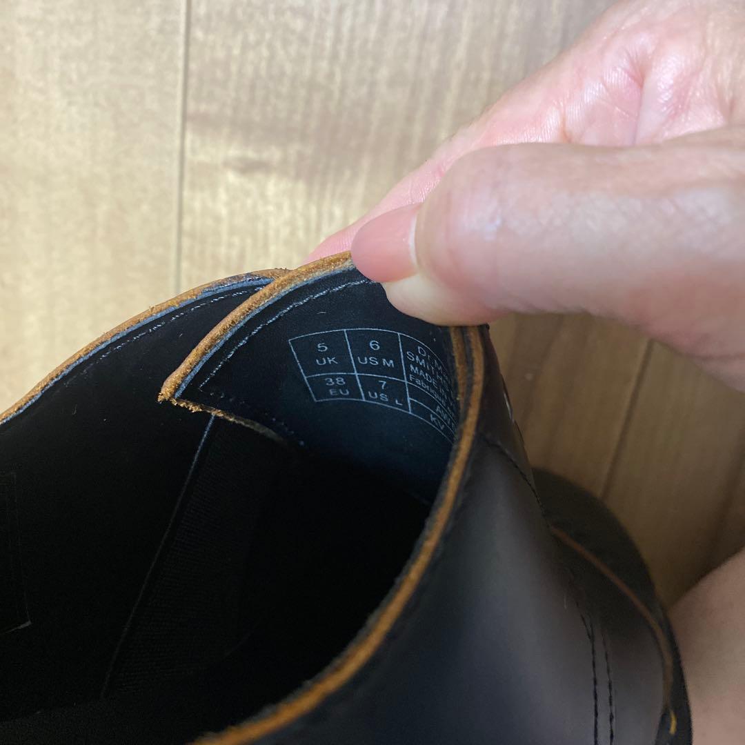 美品【ドクターマーチン】 厚底 ジップSMITHSBEX UK5 24〜24.5